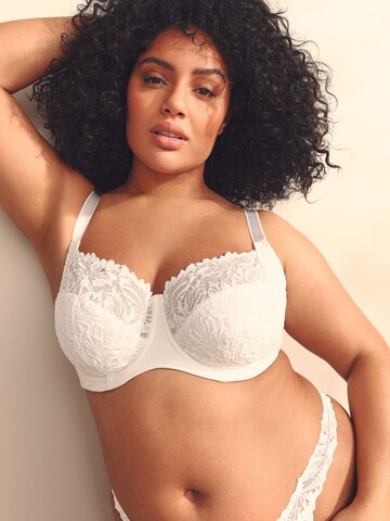 T-shirt Reggiseno di Next in bianco