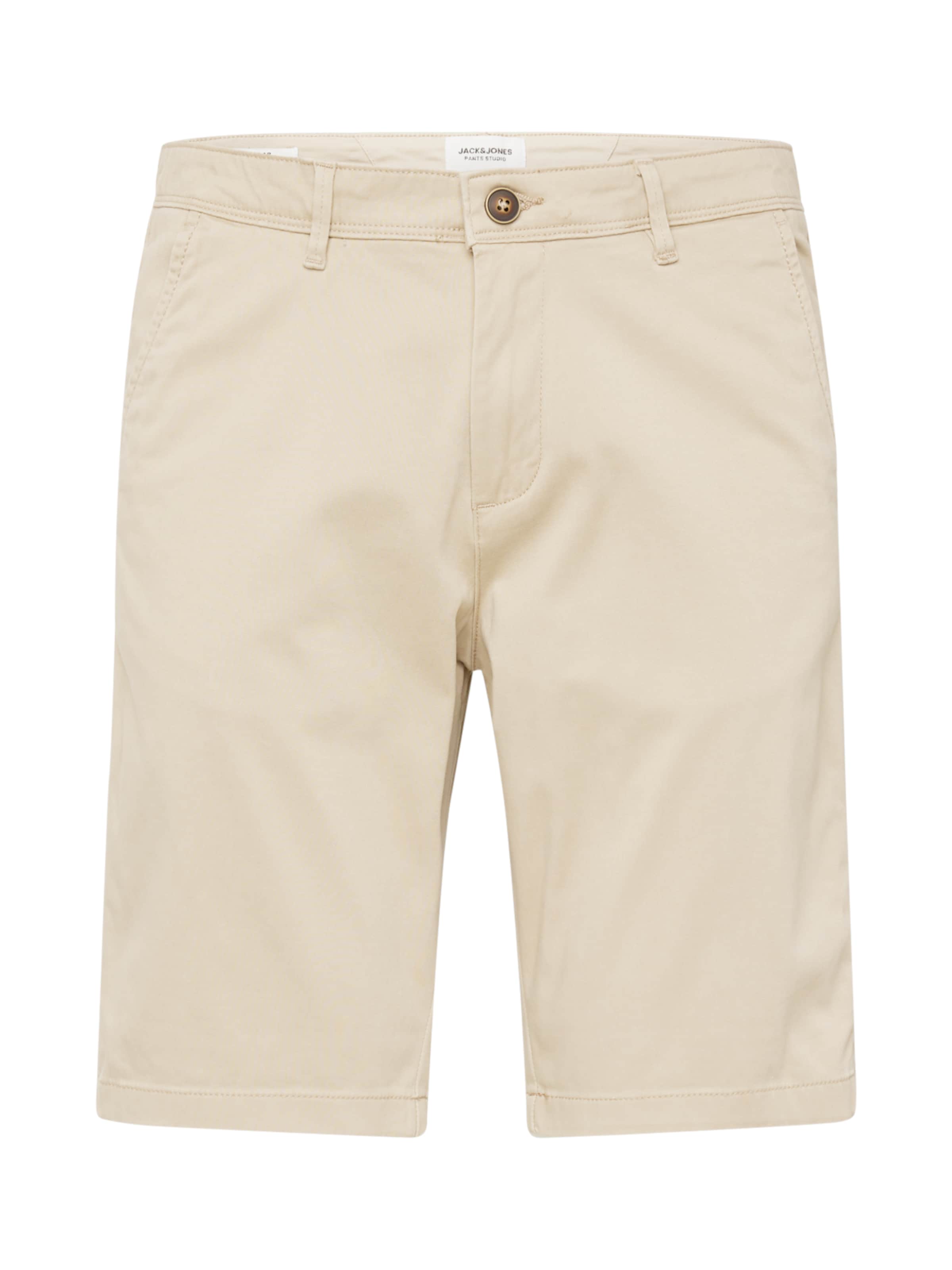 JACK & JONES - regular Pantalón chino 'JJIBowie' en beige: frente