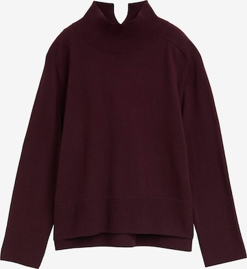 Pull-over TOM TAILOR en rouge : devant