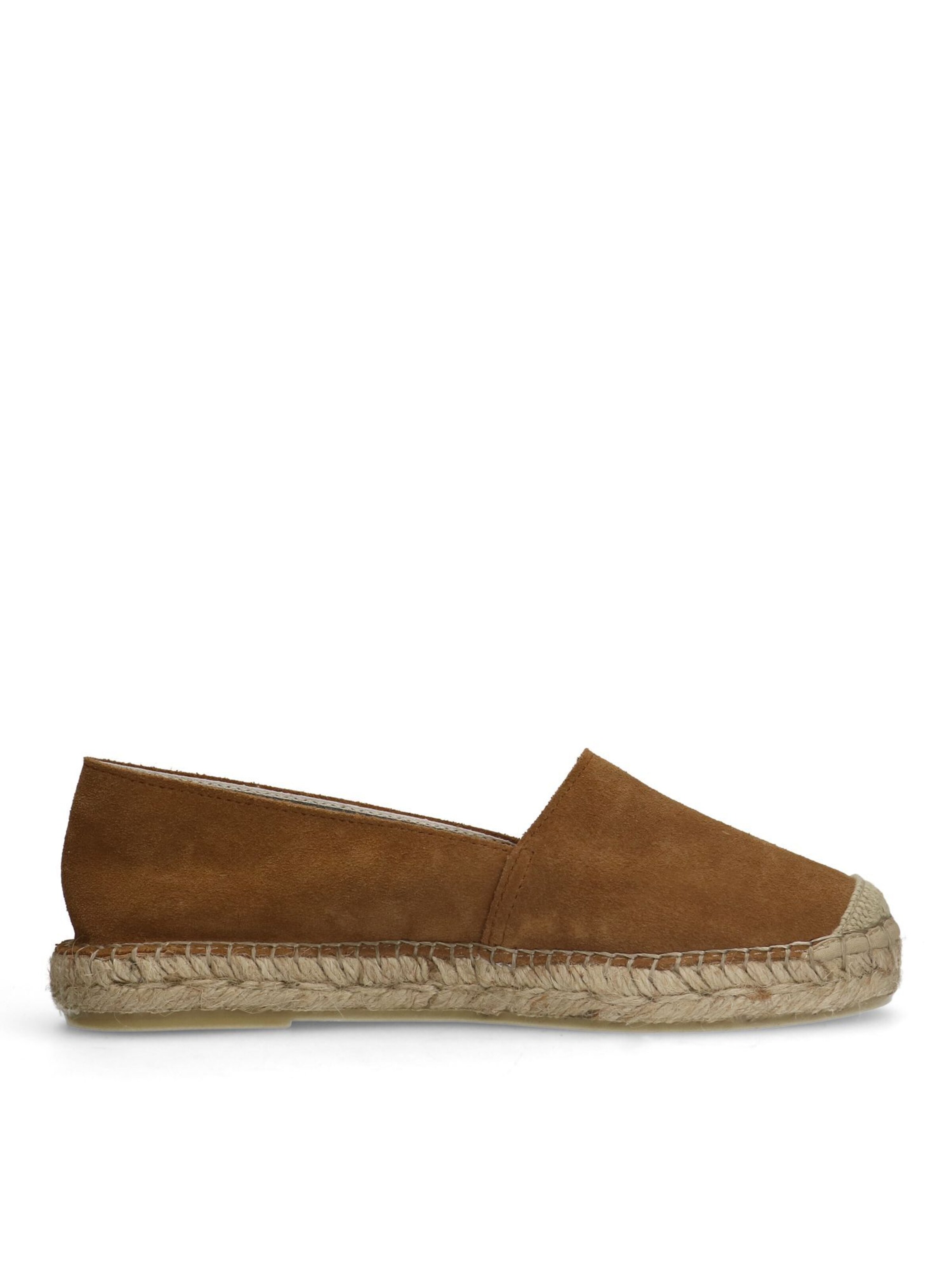 MANFIELD Espadrilles in Braun