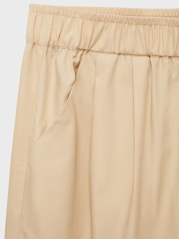 MANGO Bootcut Hlače 'TOMY-H' | rjava barva