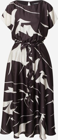 Robe SWING en noir : devant