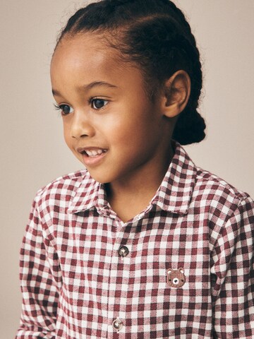 Next Regular fit Button up shirt in Red