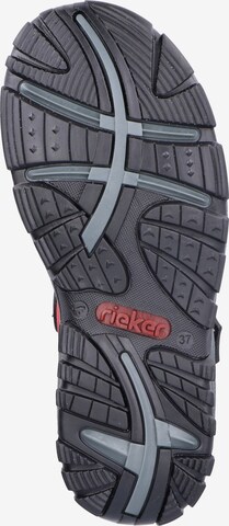 Rieker Hiking Sandals in Red