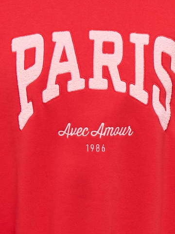 JDY - Sudadera 'JDYMESA' en rojo