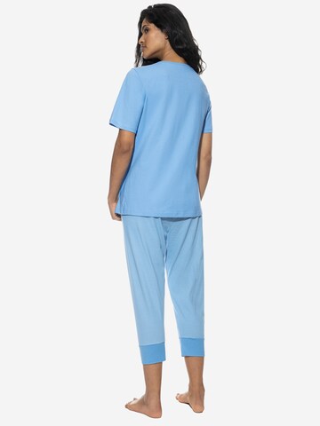 Mey Pyjama 'Small Stripes'‌‌‌‌‌‌‌‌ in Blau