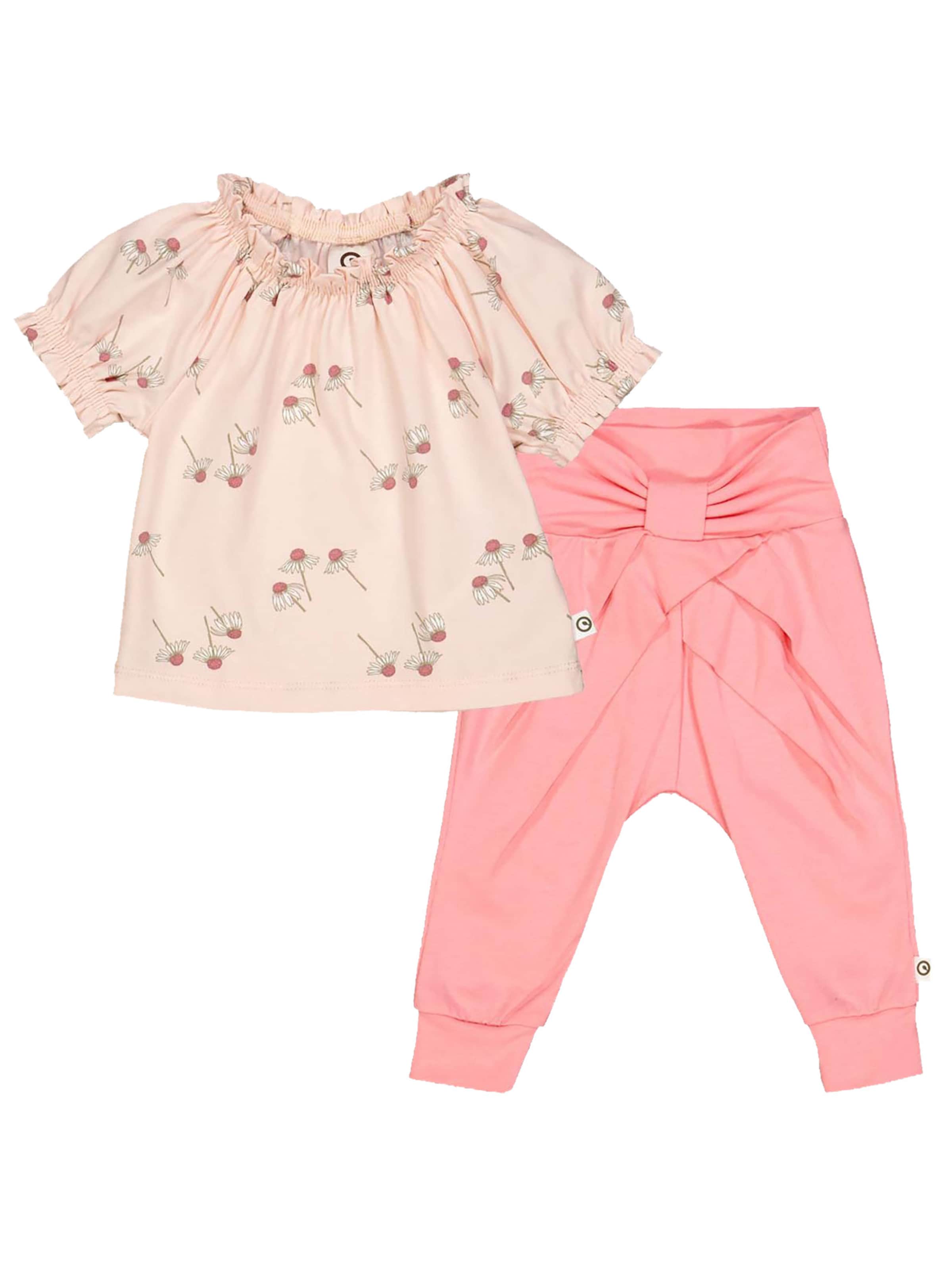 Müsli by GREEN COTTON Set in Pink: front