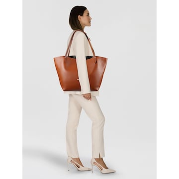 brūns PATRIZIA PEPE "Shopper" tipa soma