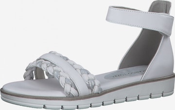 MARCO TOZZI Sandals in White: front