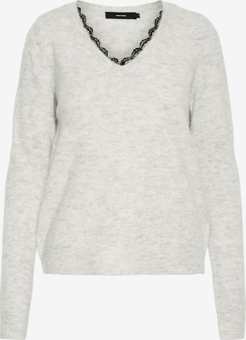 VERO MODA Sweater 'Iva' in Grey: front