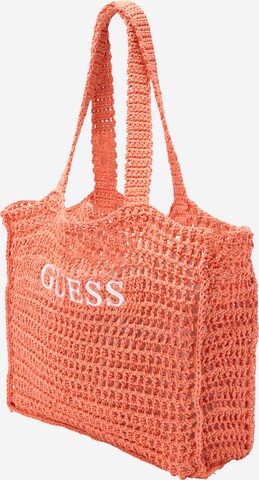 GUESS Μεγάλη τσάντα σε πορτοκαλί