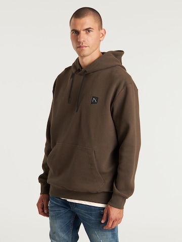 CHASIN' Sweatshirt 'Santi' in Brown