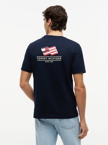 TOMMY HILFIGER Μπλουζάκι 'AMERICANA' σε μπλε