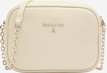 PATRIZIA PEPE - Bolso de hombro en blanco: frente