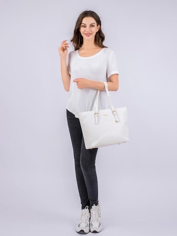 Princely London - Shopper 'Beverly' en blanco