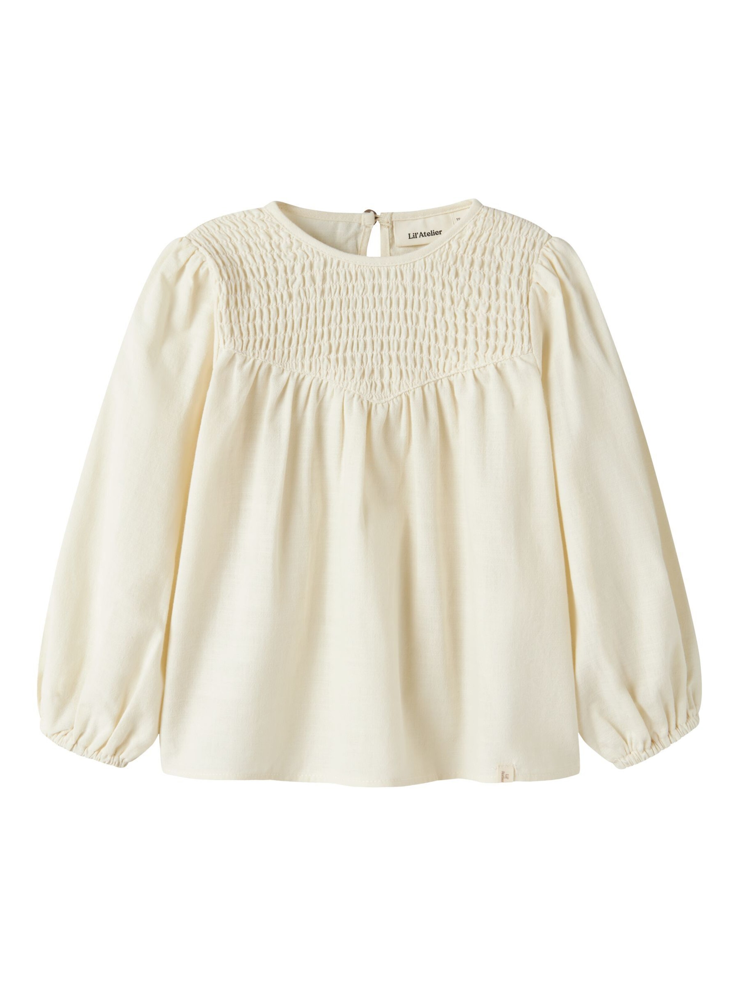 Camicia da donna di Lil'Atelier in beige: frontale