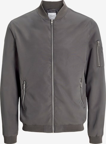 Veste mi-saison 'JJERush' Jack & Jones Plus en gris : devant