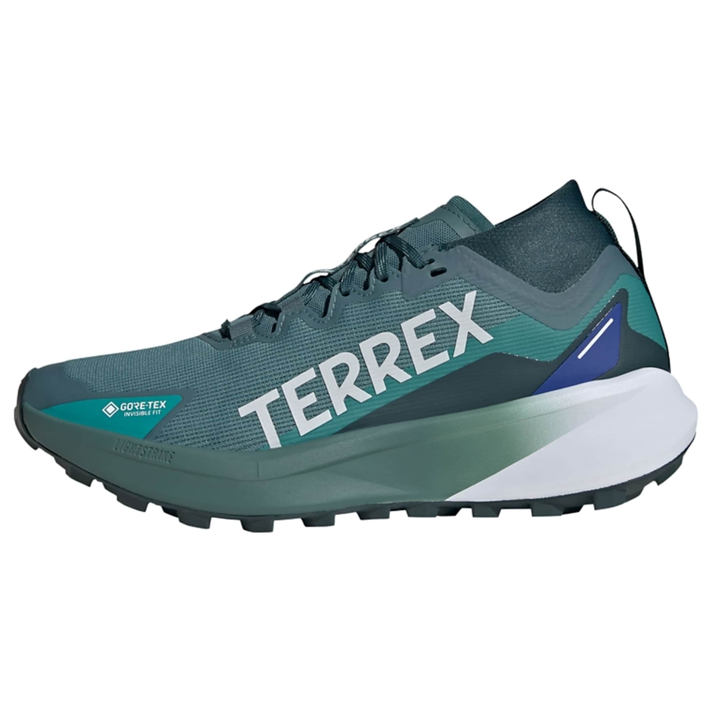 ADIDAS TERREX - Zapatillas de running 'Agravic GTX Trail' en verde: frente