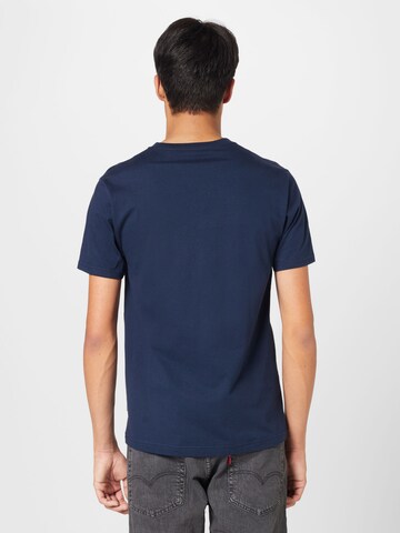 Cleptomanicx T-Shirt 'New Sun' in Blau