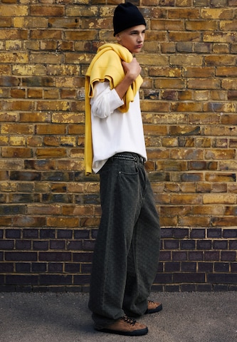 Pull&Bear Barrel Džíny – černá