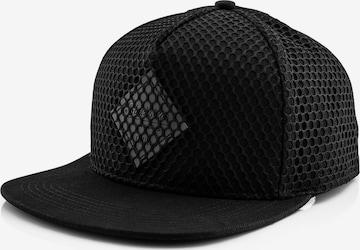 Blackskies Cap 'Obsidius' in Black: front