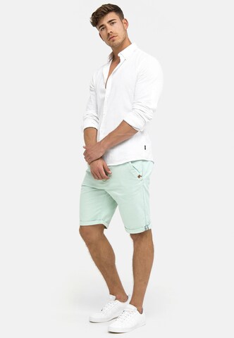 INDICODE JEANS Regular Broek 'Cuba' in Groen