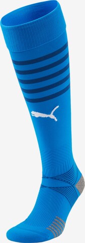 PUMA Soccer Socks in Blue: front