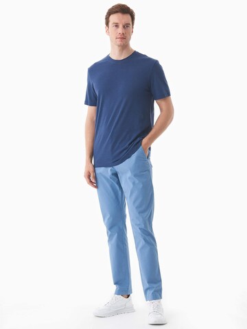 Organication T-Shirt in Blau