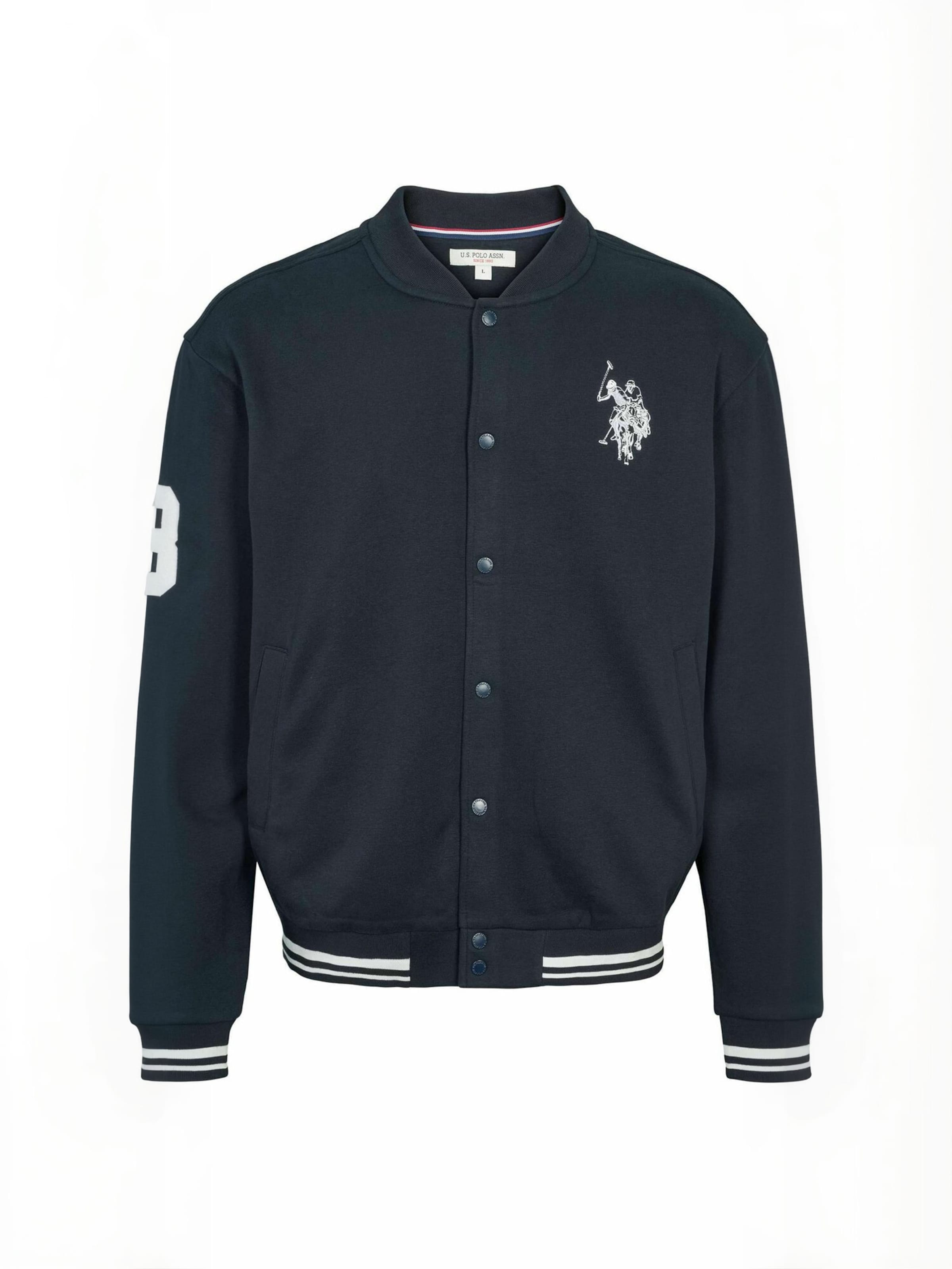 U.S. POLO ASSN. Jackets ' UMDillon ' in Blau: Vorderseite