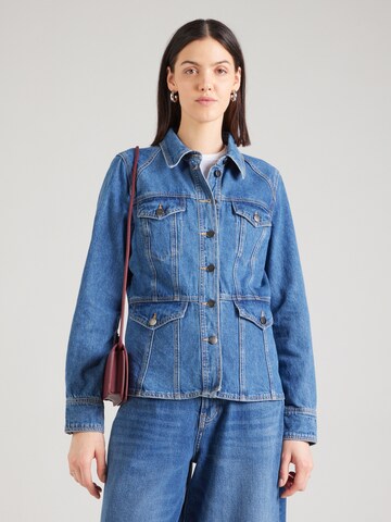 VILA ROUGE EDIT Between-season jacket 'ROUAnneliese' in Blue: front