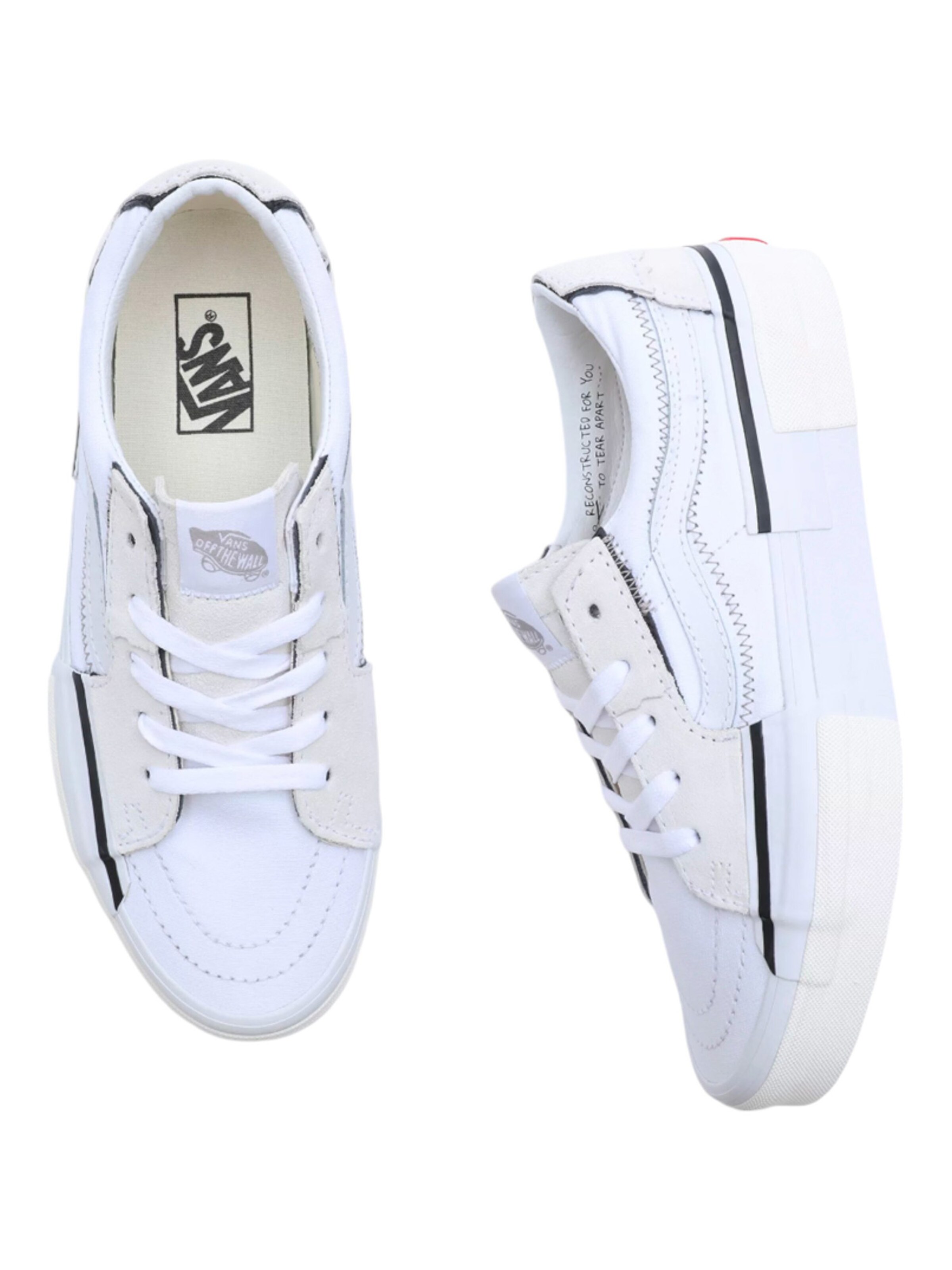 VANS Platform trainers in White