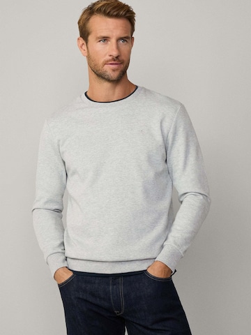 Hackett London Sweatshirt in Grau: Vorderseite