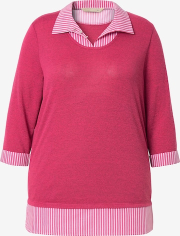 Pull-over MIAMODA en rose : devant