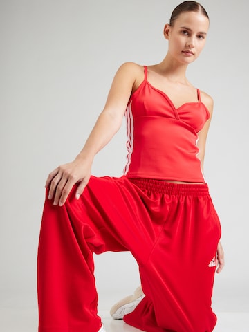 ADIDAS SPORTSWEAR Спортен топ в червено: отпред