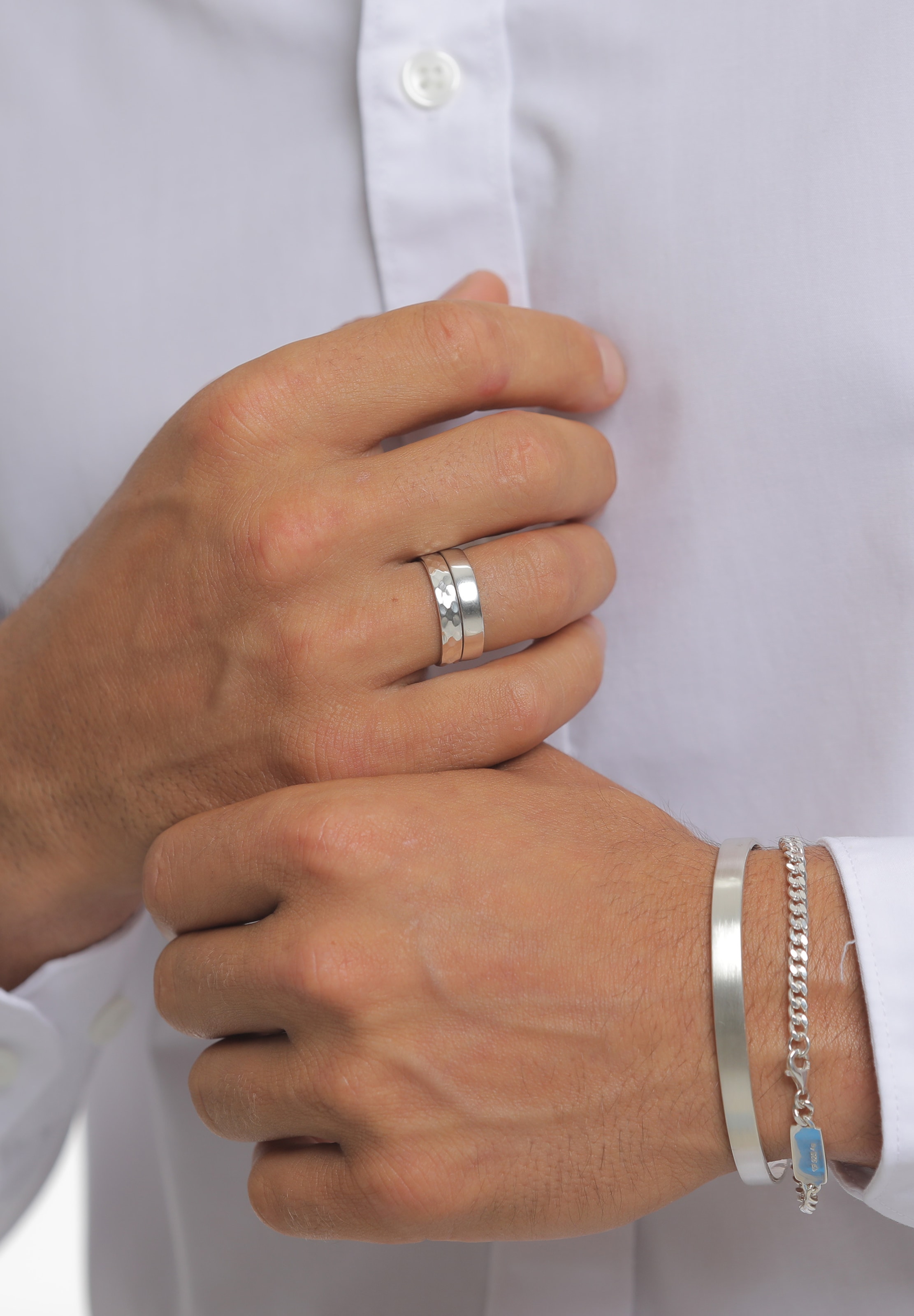 KUZZOI Ring in Silver