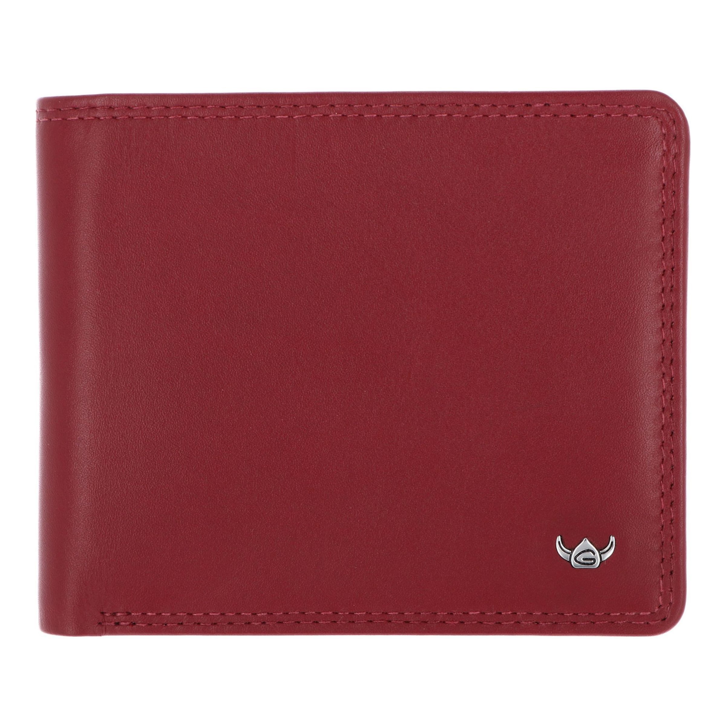 Porte-monnaies 'Polo' GOLDEN HEAD en rouge : devant
