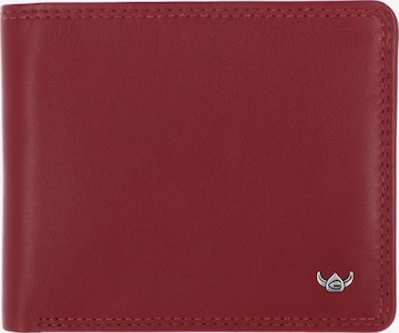 Porte-monnaies 'Polo' GOLDEN HEAD en rouge : devant