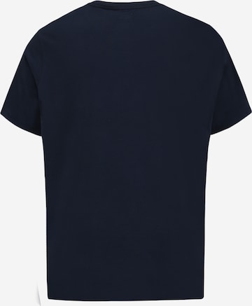 Levi's® Big & Tall Shirt 'Big Original HM Tee' in Blau
