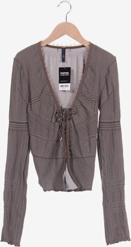 HIGH Sweater & Cardigan in L in Grey: front