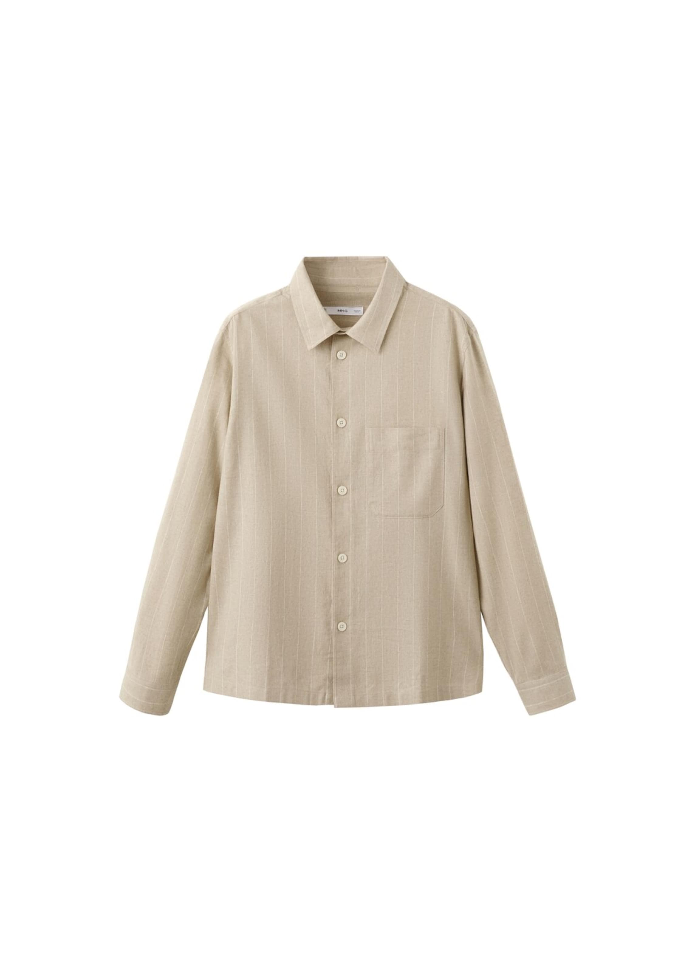 MANGO MAN Button Up Shirt 'Rainier' in Beige, Item view