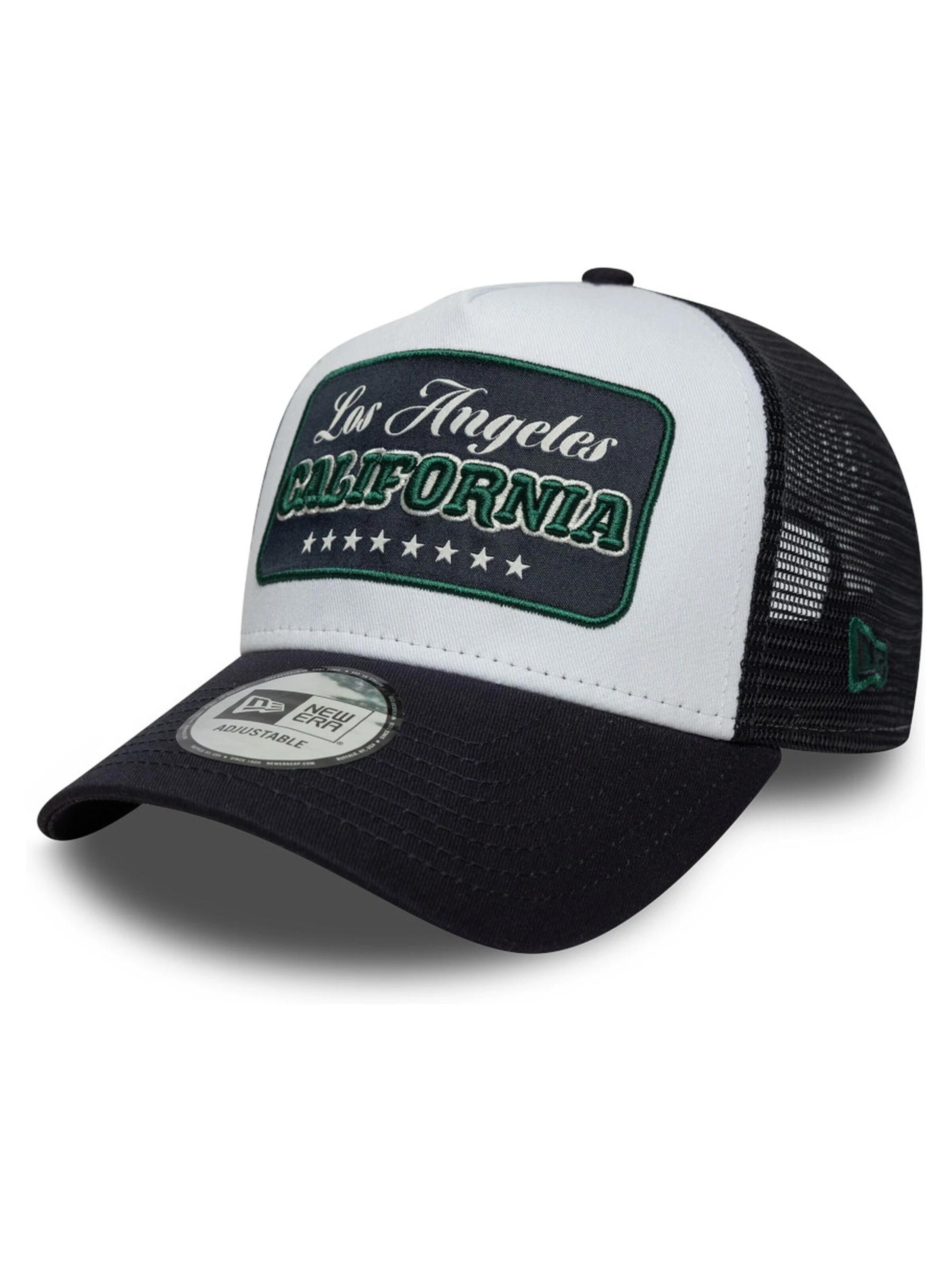 Cappello da baseball 'Gorra new era negra california location patch trucker newera 3' di NEW ERA in blu