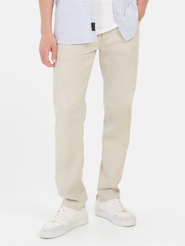 CAMEL ACTIVE Regular Pants in Beige: front