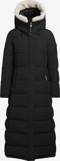 khujo Mantel ' CLARESSE TEDDY ' in schwarz, Produktansicht