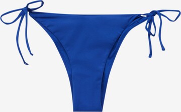 Pull&Bear Долнище на бански тип бикини в синьо: отпред