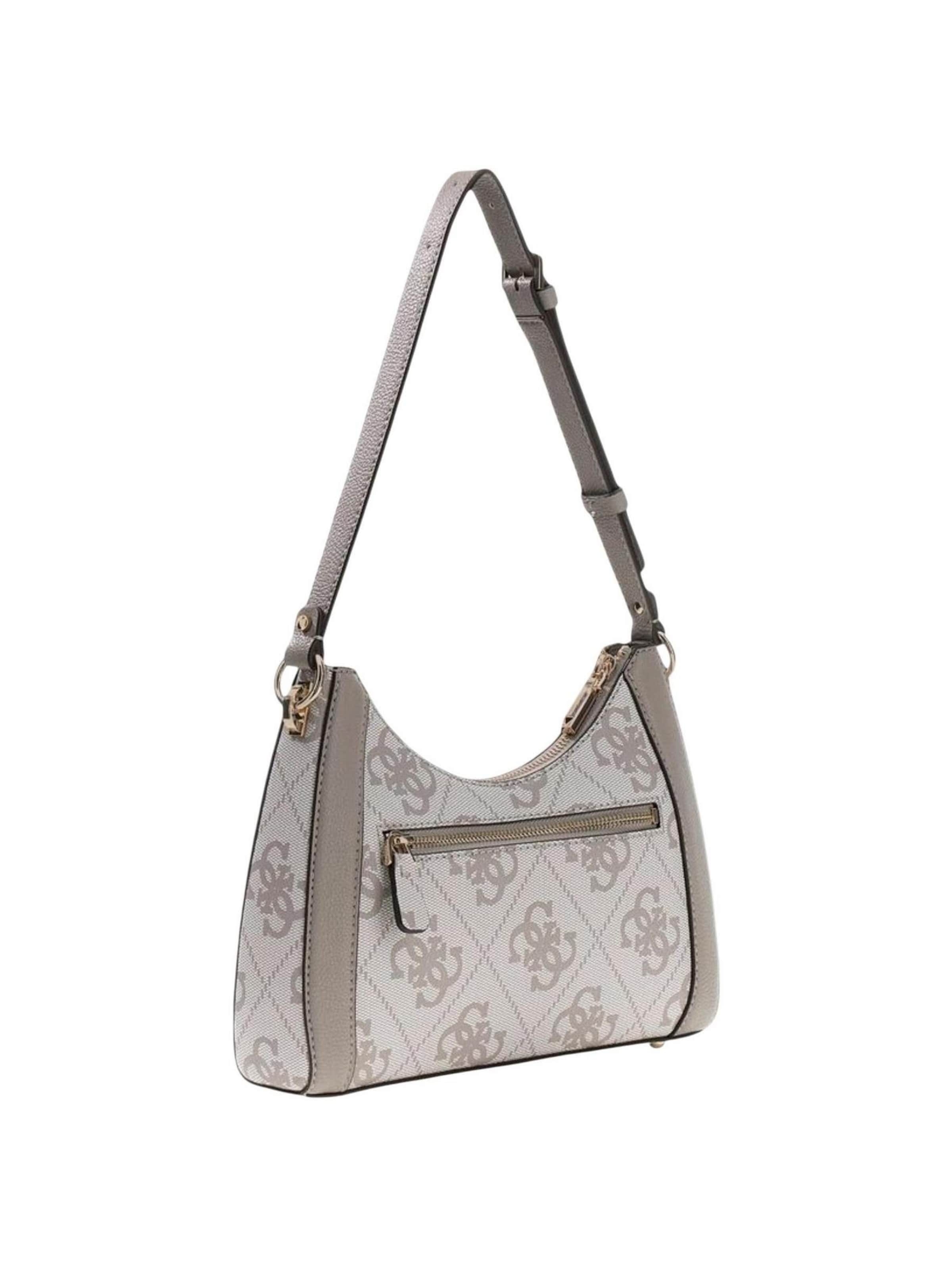 GUESS Schultertasche 'KARNILLA'‌‌‌‌‌‌ in Grau
