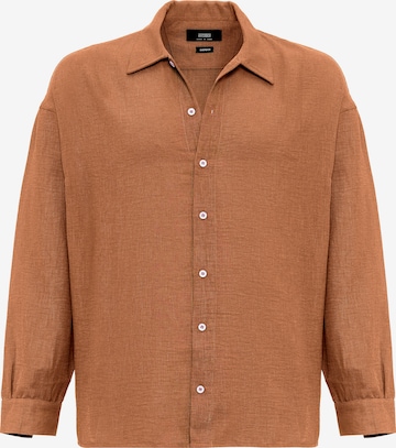 Antioch Regular fit Skjorta i brun: framsida