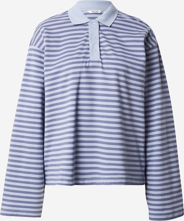 T-shirt Monki en bleu : devant