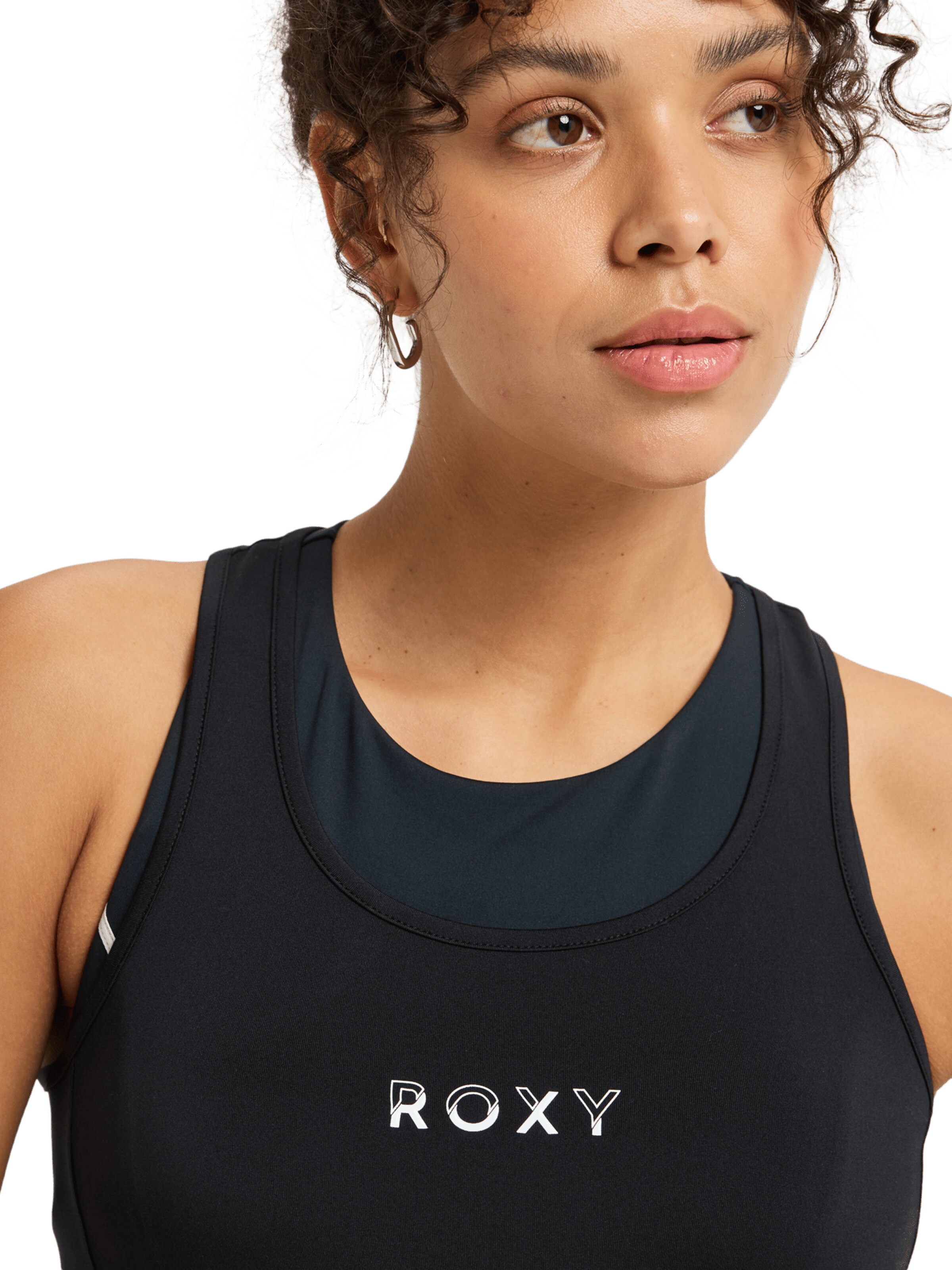ROXY Sporttop 'Bold Moves 2.0' in Schwarz