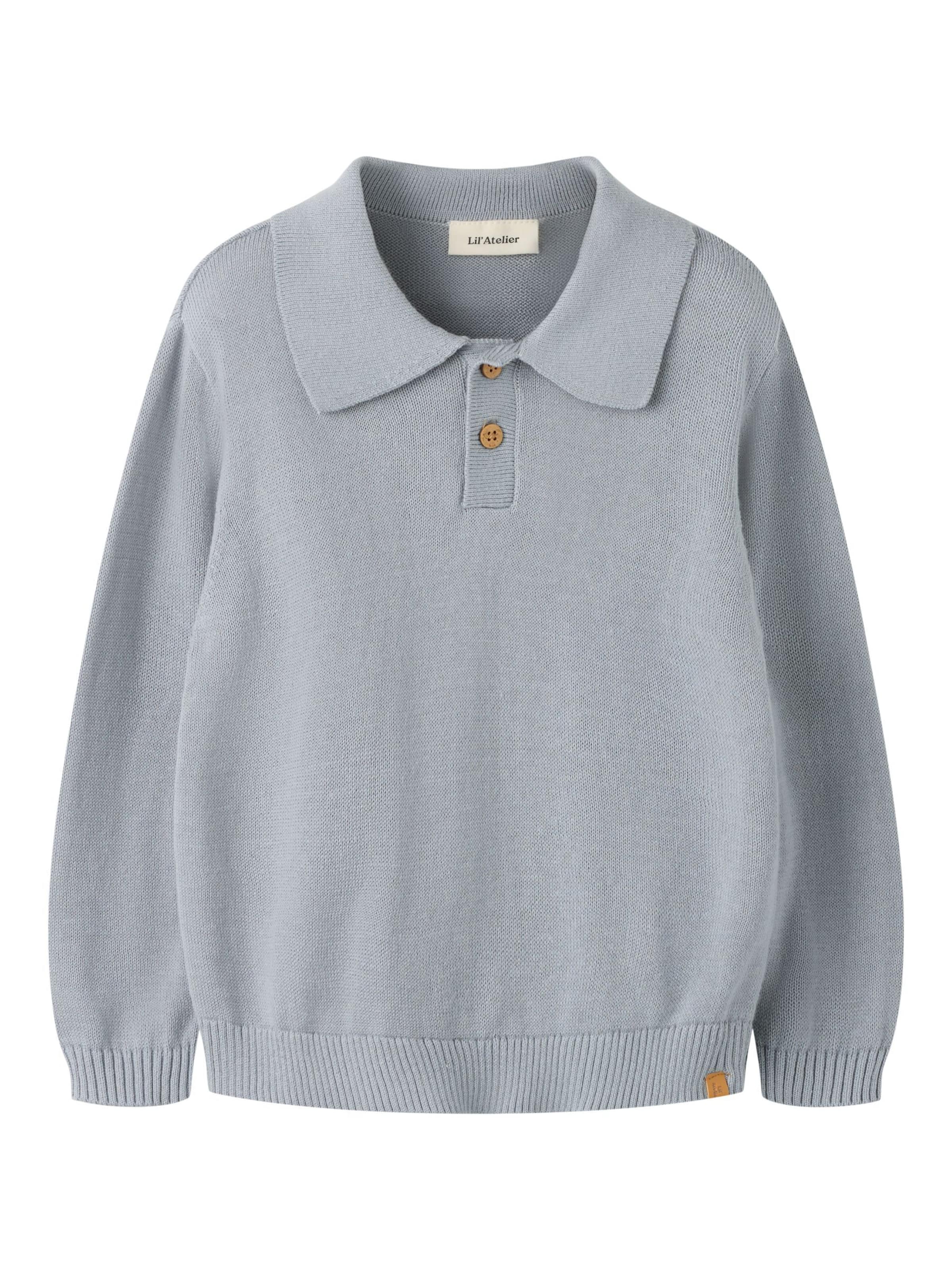 Lil'Atelier - Camiseta en azul: frente