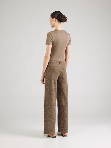 ONLY Wide leg Jeans 'ONLMADISON' in Bruin